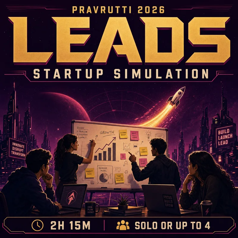 Poster for LEADS Innovation Challenge